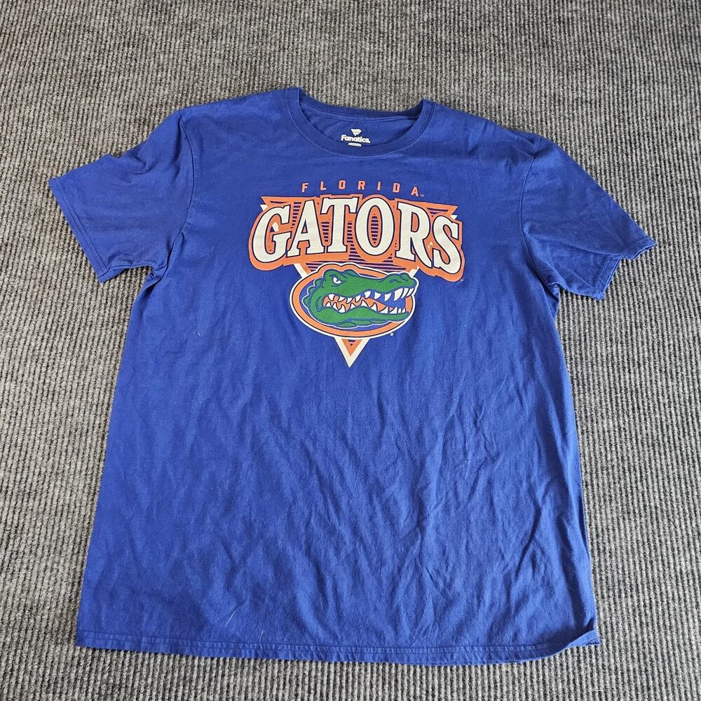 Florida Gators Shirt Mens‎ XL Blue NCAA College Graphic Tee T-Shirt Crewneck